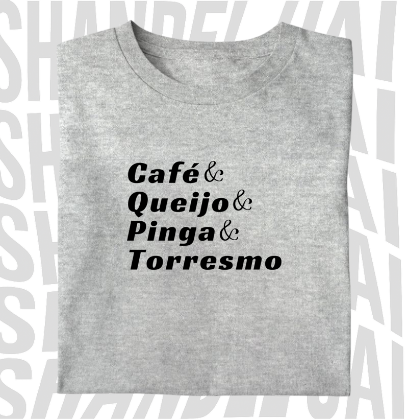 Café,Queijo,Pinga e torresmo