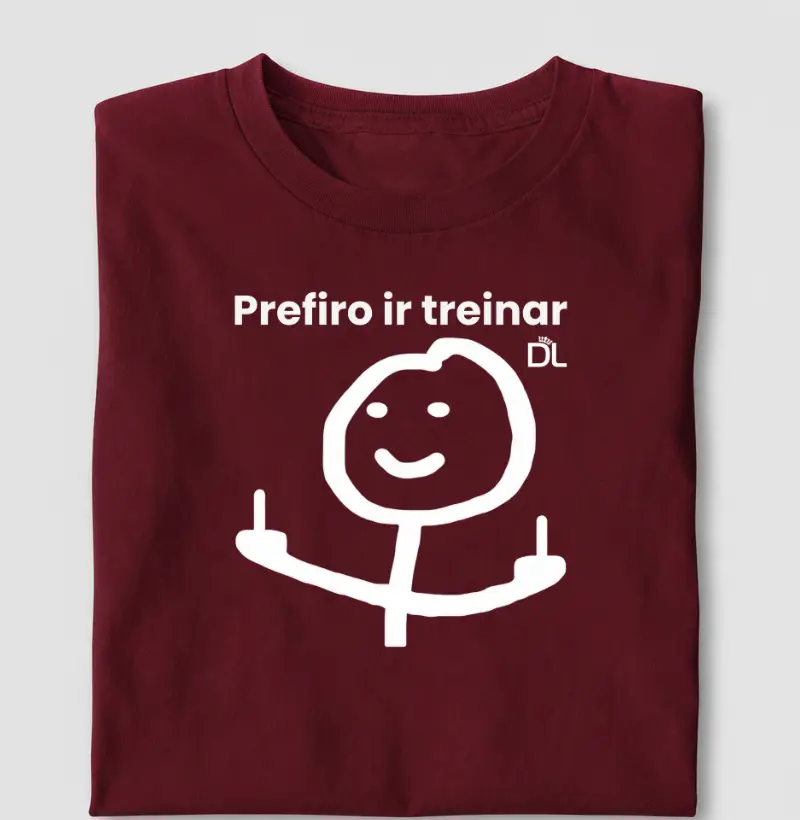 Prefiro ir treinar