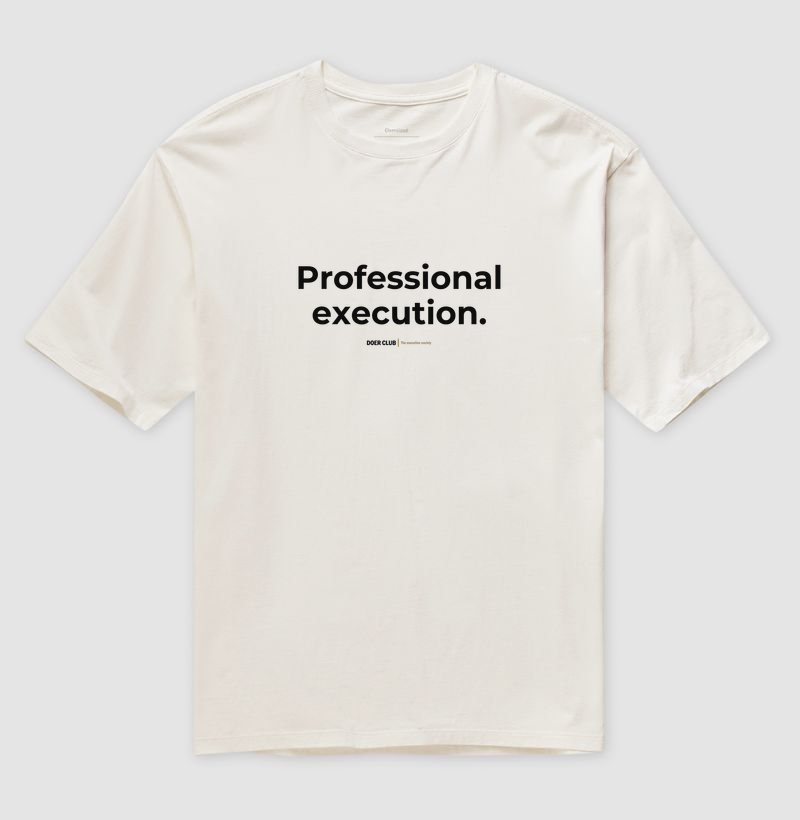 Professional execution.