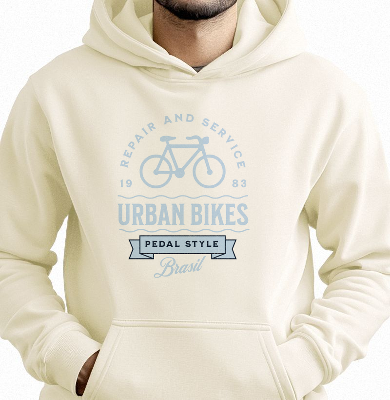 Moltom com Capuz Urban Bikes