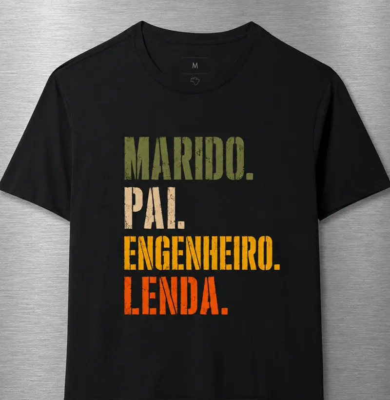 Marido, Pai, Engenheiro, Lenda - Camiseta