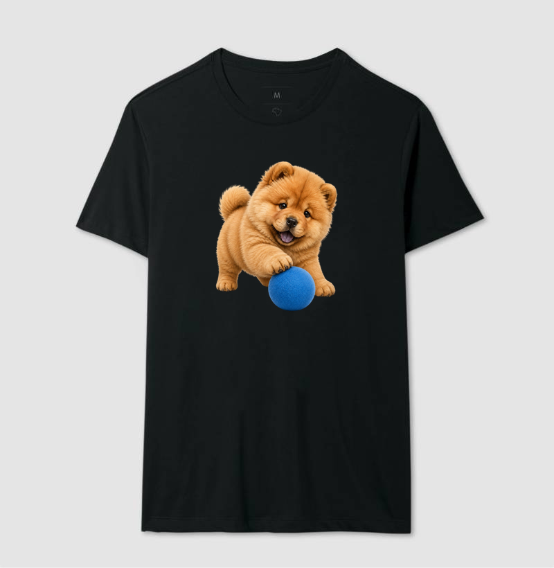 Chow-Chow - Desenho Animado - Camiseta