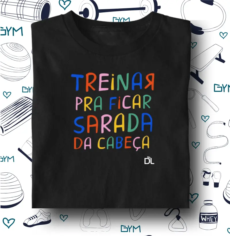 Treinar pra ficar sarada da cabeça