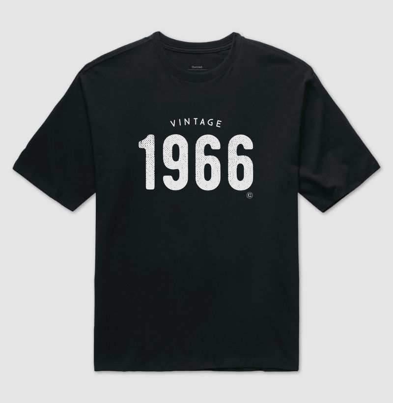 Vintage 1966 oversized 