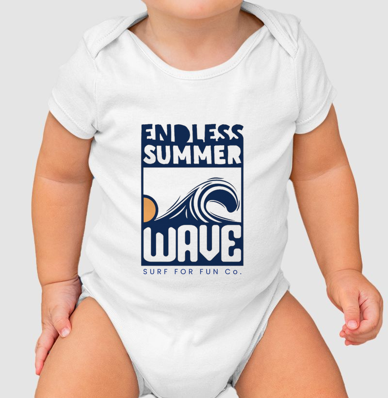 Endless Summer Wave - Surf For Fun Wear