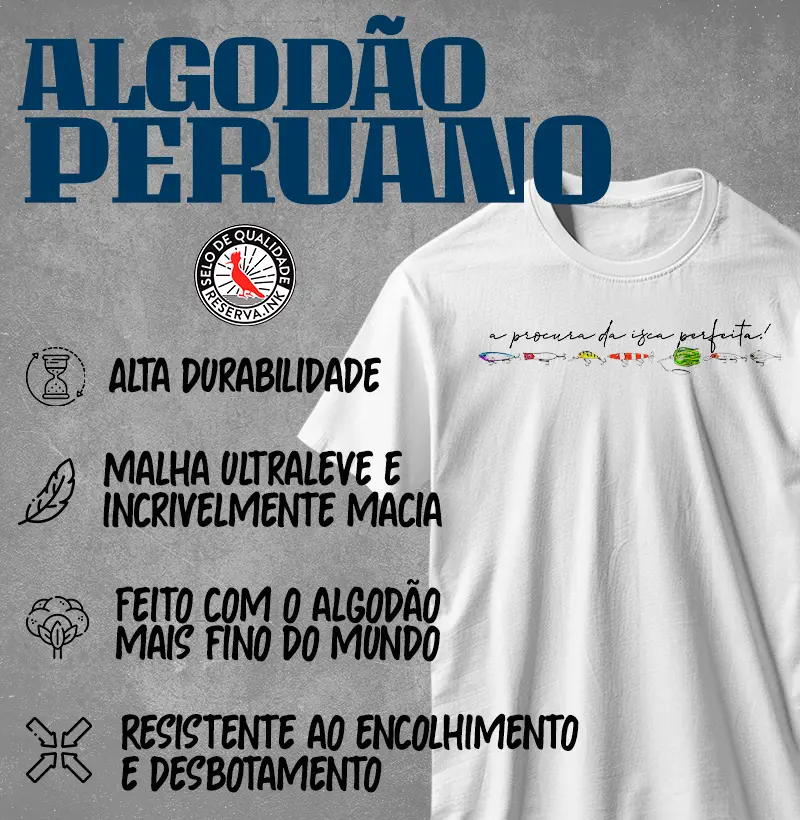 Procura da isca perfeita.