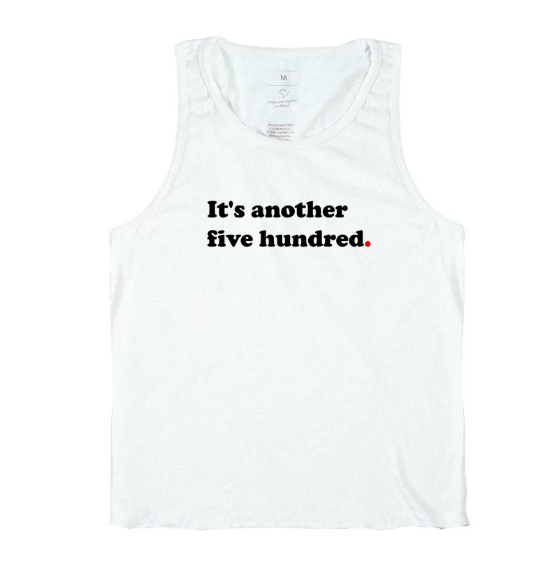 It's another five hundred