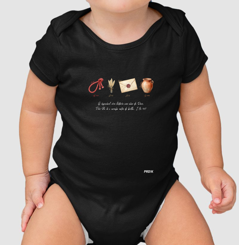 Body Infantil Bebê com Estampa - Os Improváveis