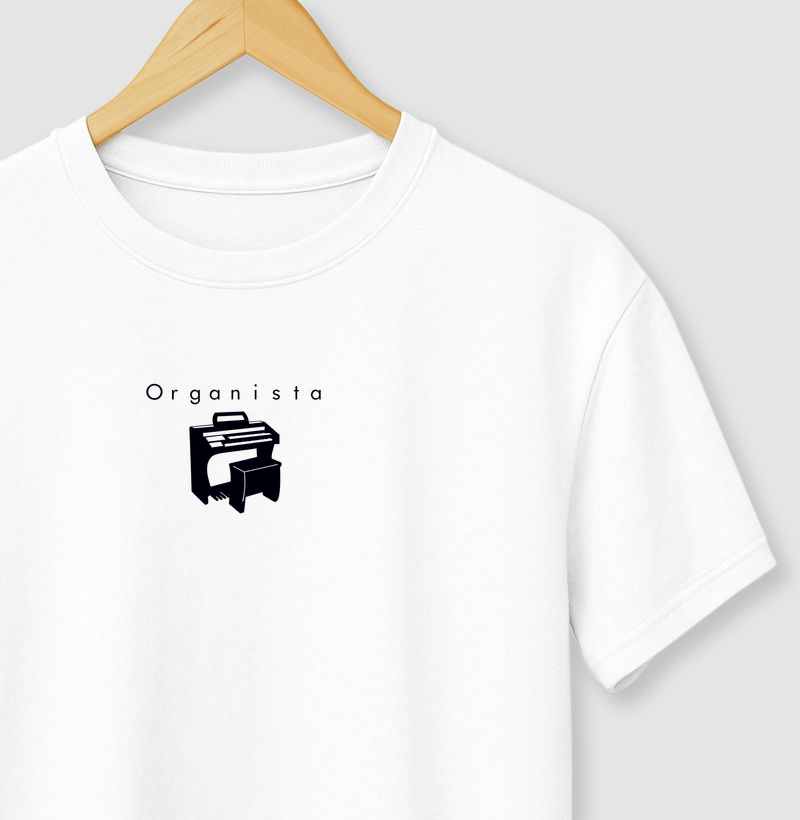 Camiseta Órgão Eletrônico Minimalista - M1