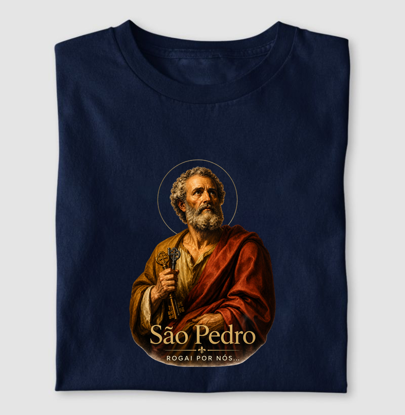 Camiseta São Pedro Rogai Por Nós