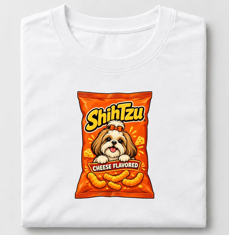 Salgadinho Shih Tzu - Camiseta