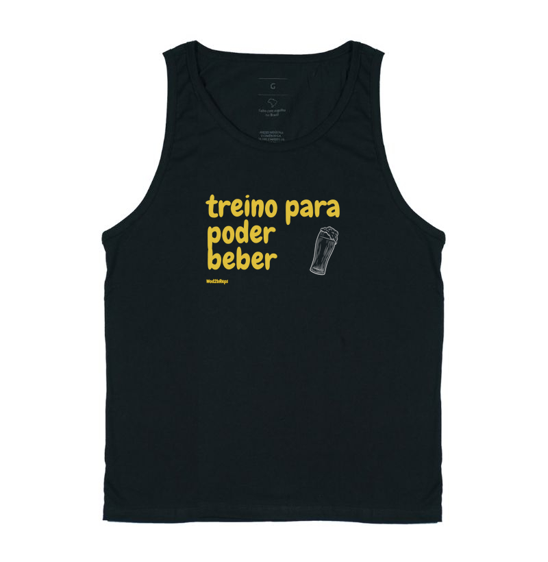 treino pra poder beber (copo de cerveja)