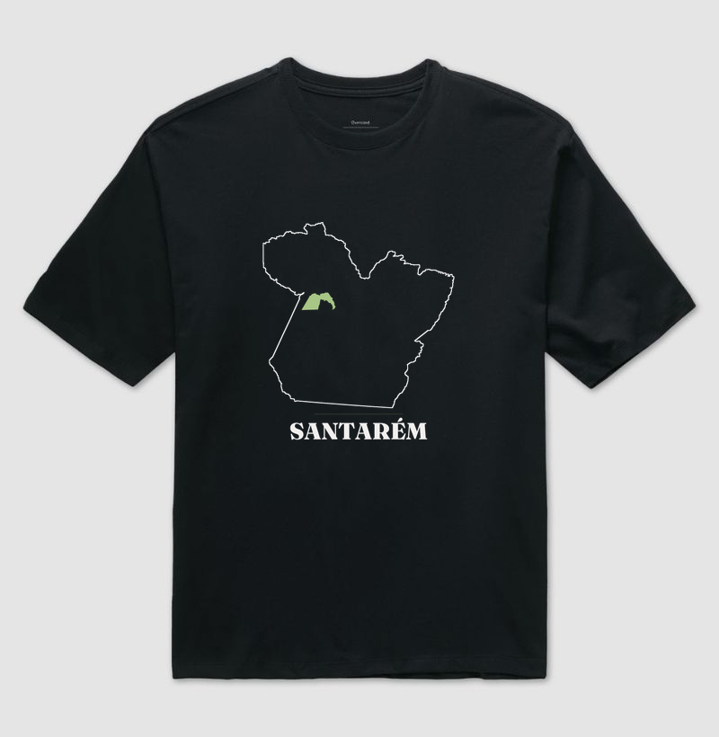 Santarém | Traço PA - Camiseta Oversized