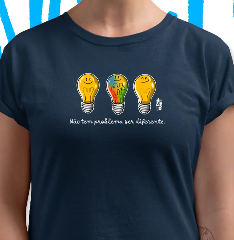 Não Tem Problema Ser Diferente – Lâmpadas | Escolha Incluir