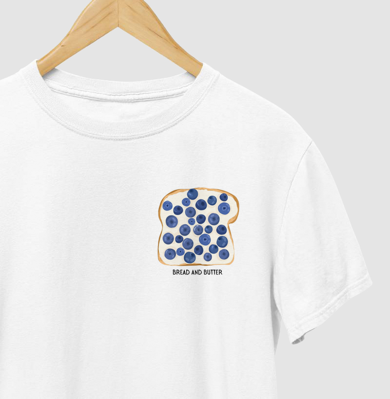 Camiseta Mini Bread Blueberry