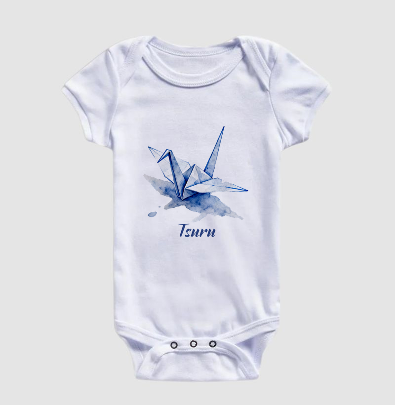 TSURU AQUARELADO AZUL