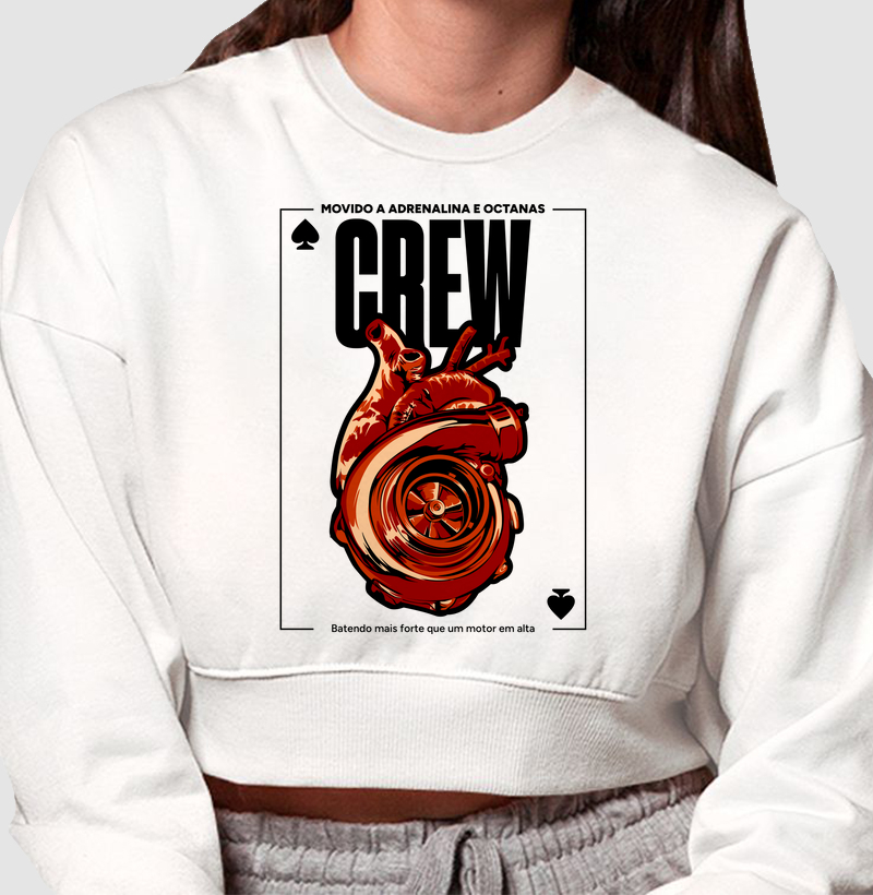 Cropped Moletom - TurboHeart