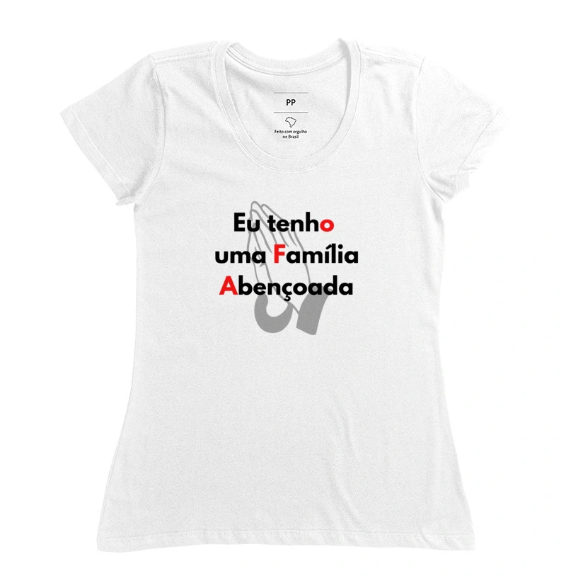 Feminina Eu Tenho Uma Família Abençoada