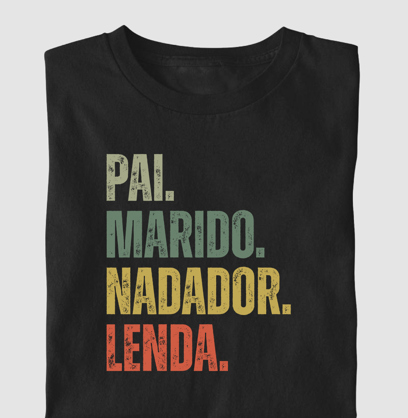 Pai. Marido. Nadador. Lenda.