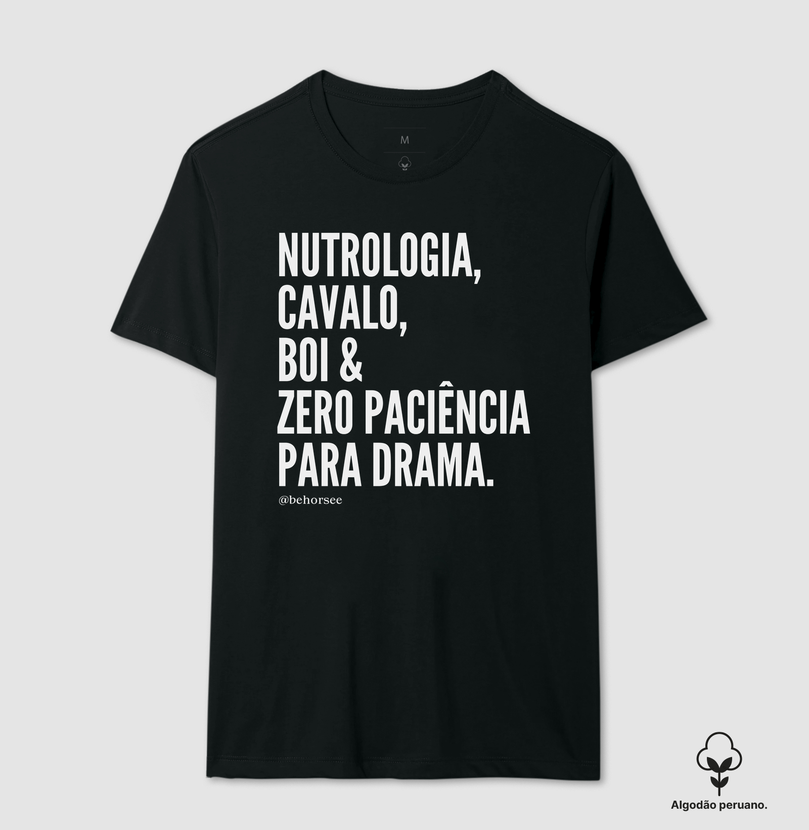 Nutrologia PERSONALIZADO  - Camiseta Algodão Peruano