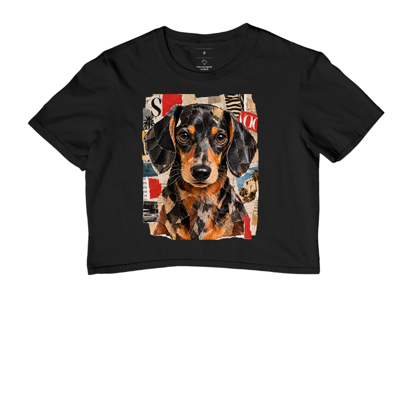 Dachshund Magazine Collage - Cropped