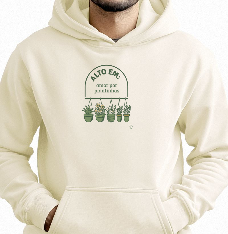 Alto em amor por plantinhas