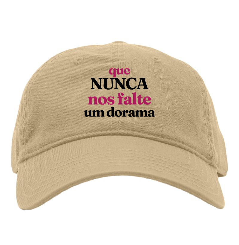 Boné que nunca nos falte um dorama