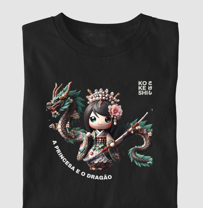 KOKESHI - A princesa e o dragão