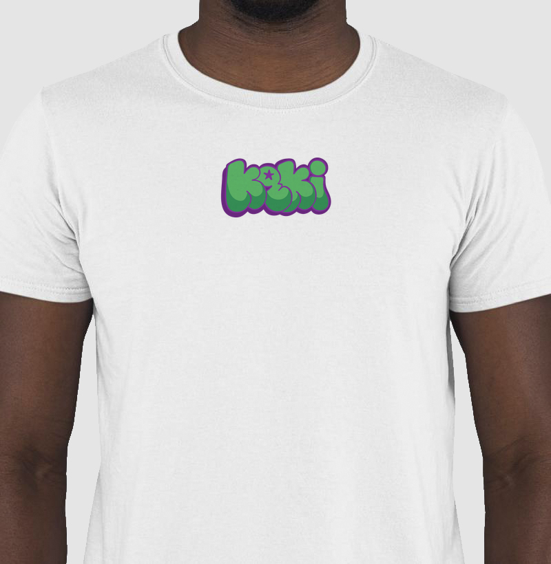 Camiseta Kaki Graffiti