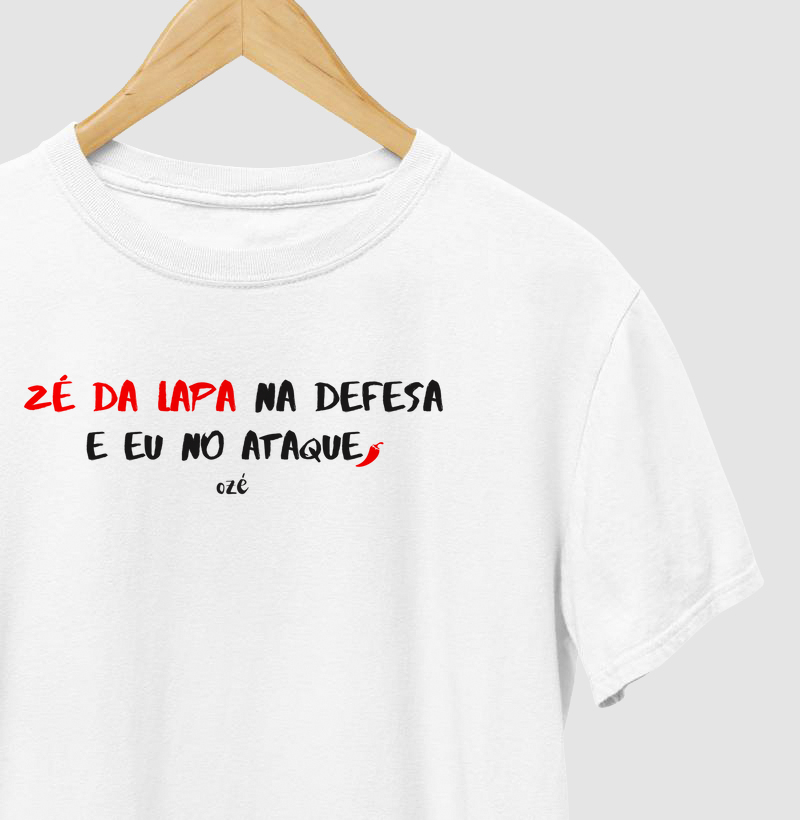 Zé da Lapa na defesa e eu no ataque