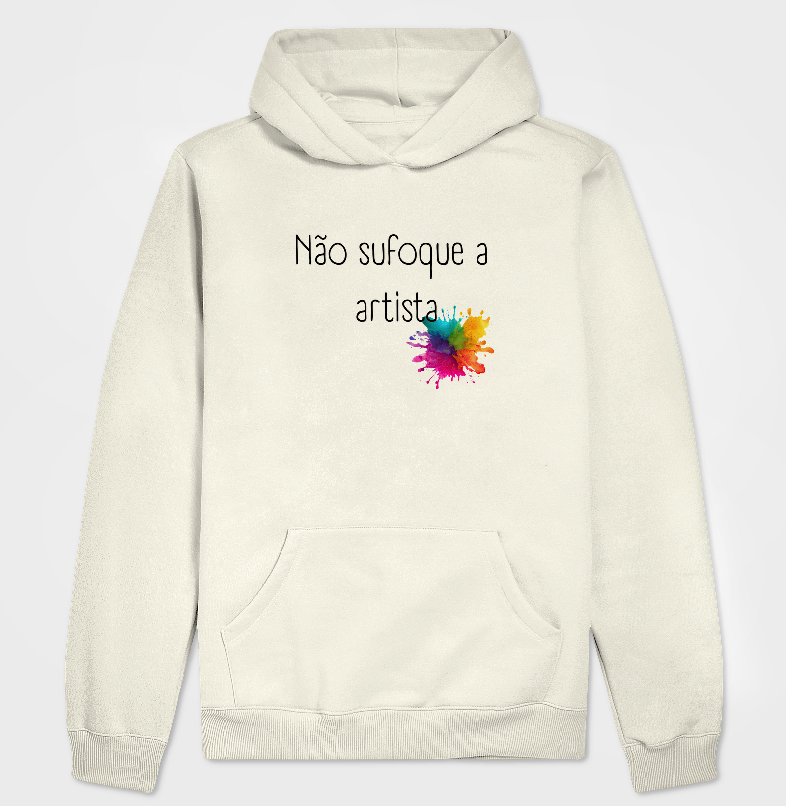 Blusinha não sufoque a artista