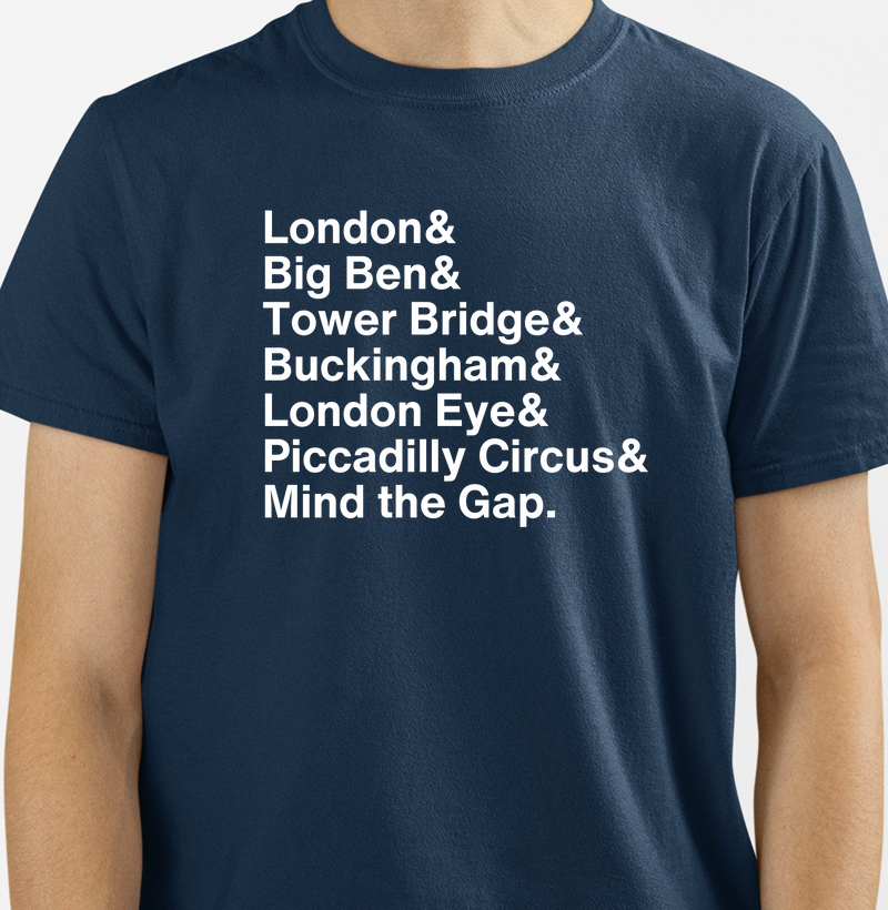 London - Camiseta