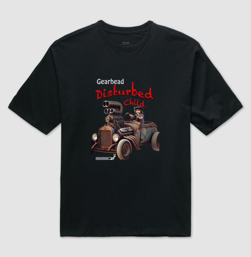 OVERSIZED - Camiseta - Gearhead Disturbed Child