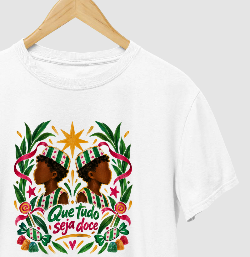Camiseta Que tudo seja doce - Camiseta
