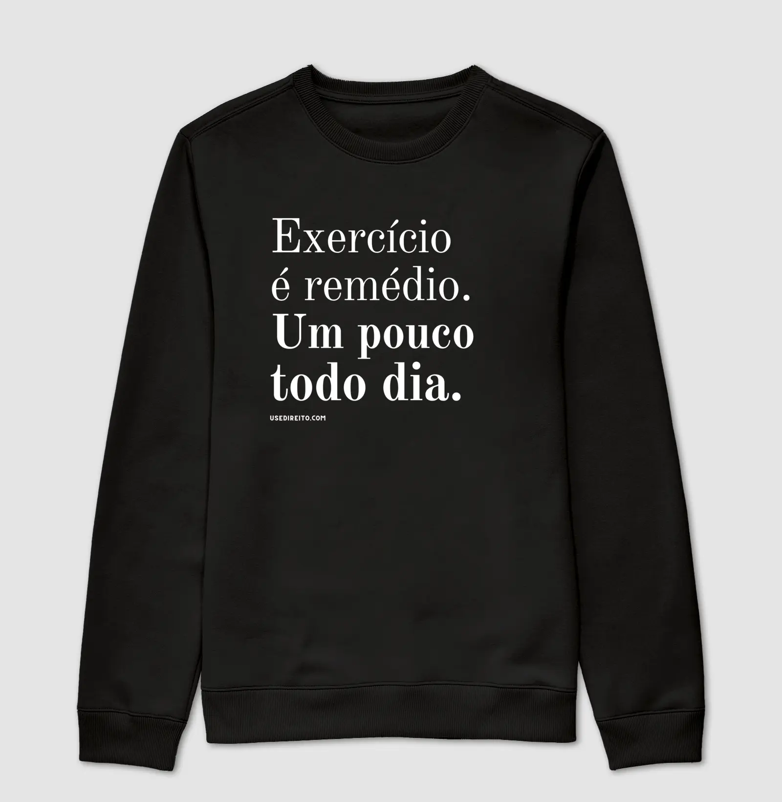 Exercício é remédio Um pouco todo dia 