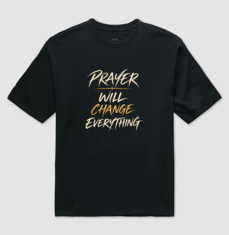 Vista sua Fé - Camiseta Oversized