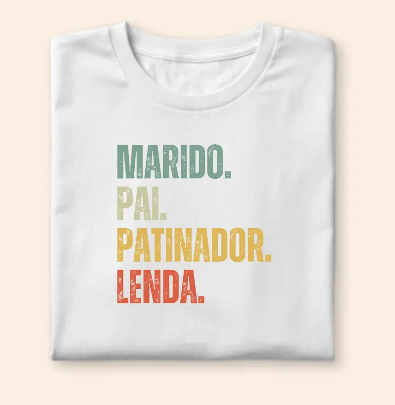 Marido. Pai. Patinador. Lenda.