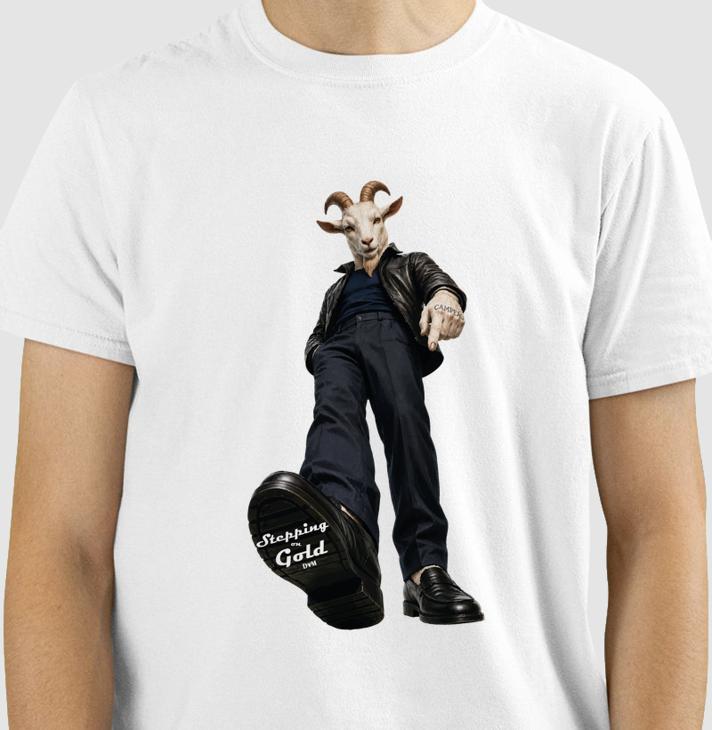 Especial Dia dos Pais - Camiseta CAMPEÃO: Stepping on Gold
