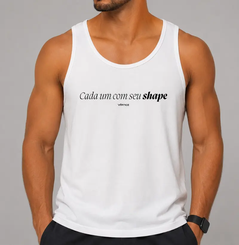 Regata unissex - Cada um com seu shape