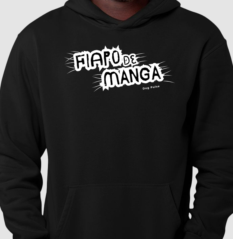 Hoodie Moletom Dog Pulse - Fiapo de Manga Simple
