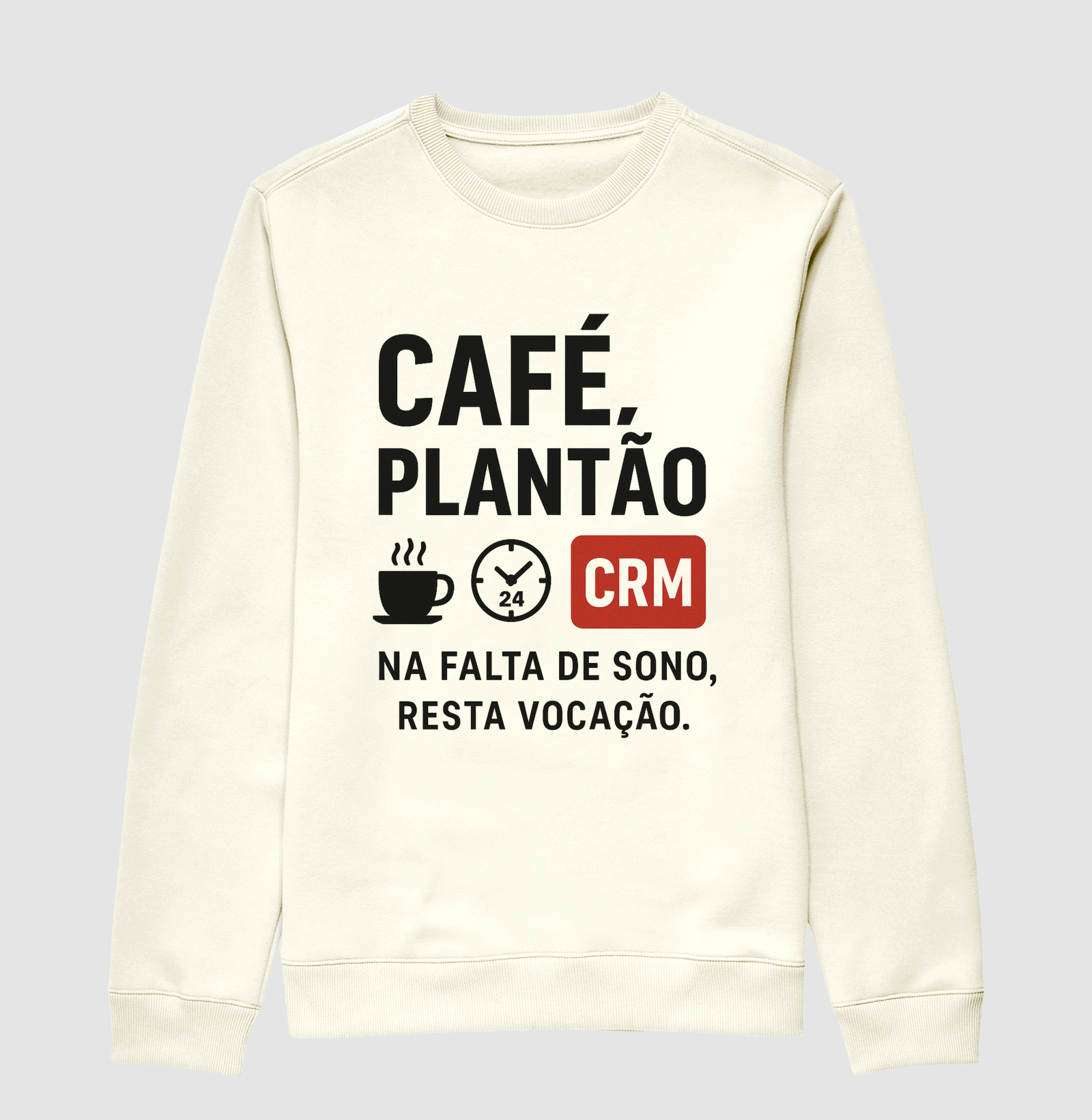 Café Plantão CRM, na falta de sono, resta vocação