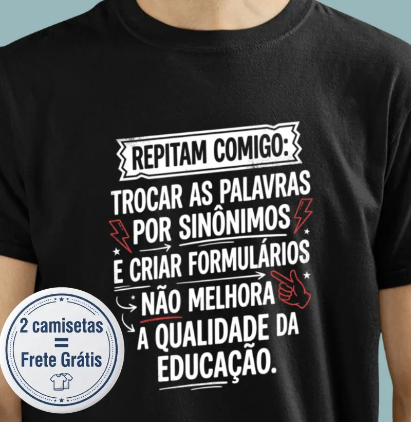 Camiseta Premium Professor/Pedagogo