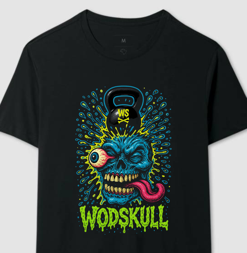 Camiseta Wodskull Smash Head