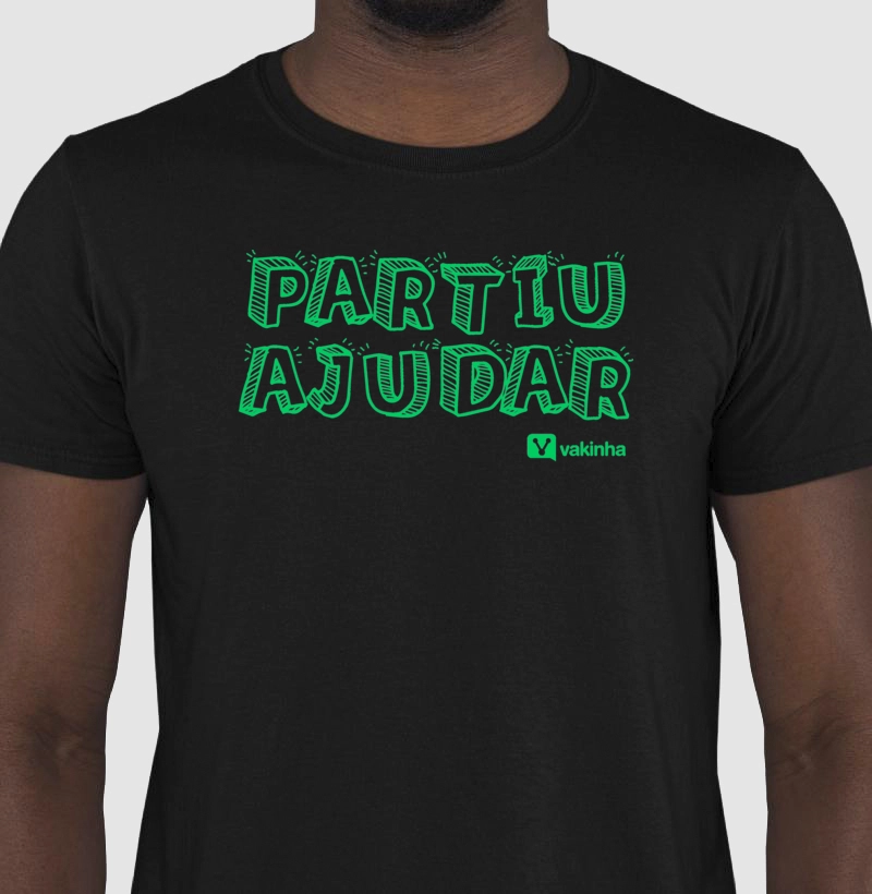 CAMISETA - PARTIU AJUDAR 
