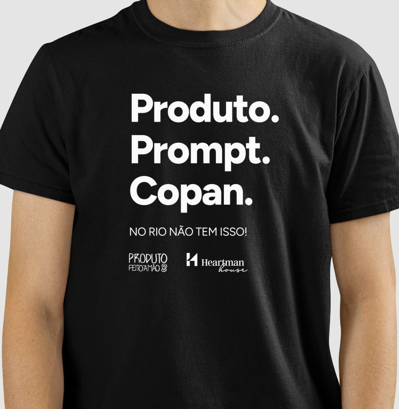 Produto. Prompt. Copan.