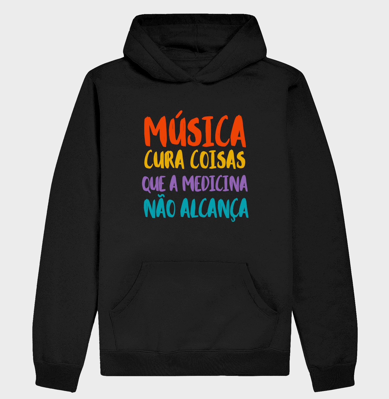 Moletom Hoodie Música Cura | Lançamento