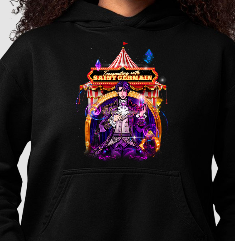 Camise Transmuting with Saint Germain