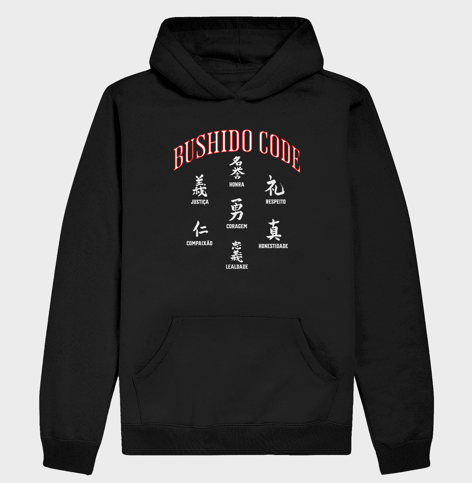 Hoodie Moletom Bushido Code
