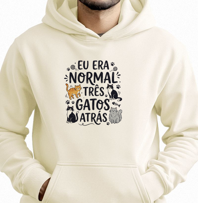 Eu era normal três gatos atrás