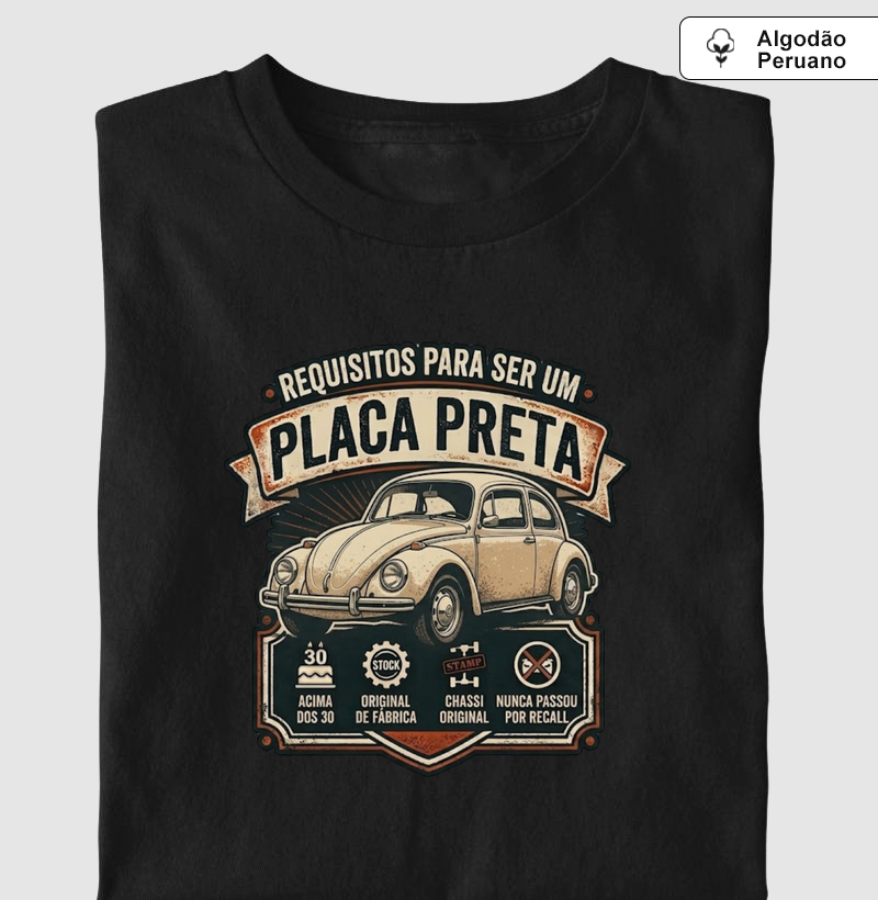Placa Preta | Fusca